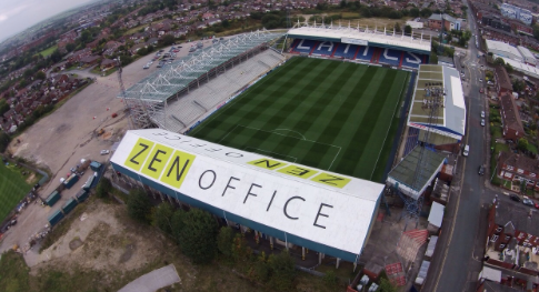 Oldham Athletic Aerial Photographs