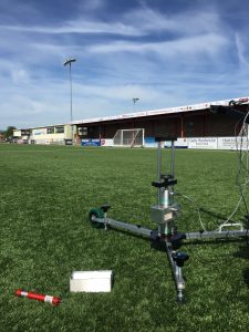 FIFA 3G pitch testing - Advanced Artificial Athlete (AAA)